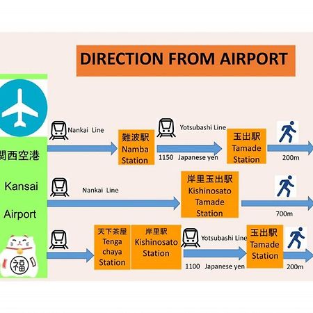 شقة 玉出202 Wifi付 玉出駅から徒歩2分 地下鉄難波迄8分 أوساكا المظهر الخارجي الصورة
